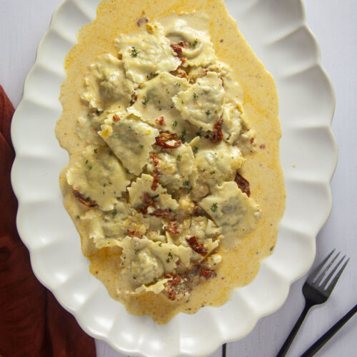 Marry me chicken ravioli