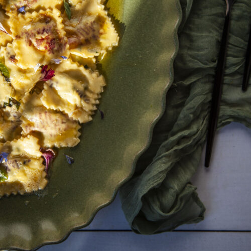 Spinach and Ricotta Ravioli