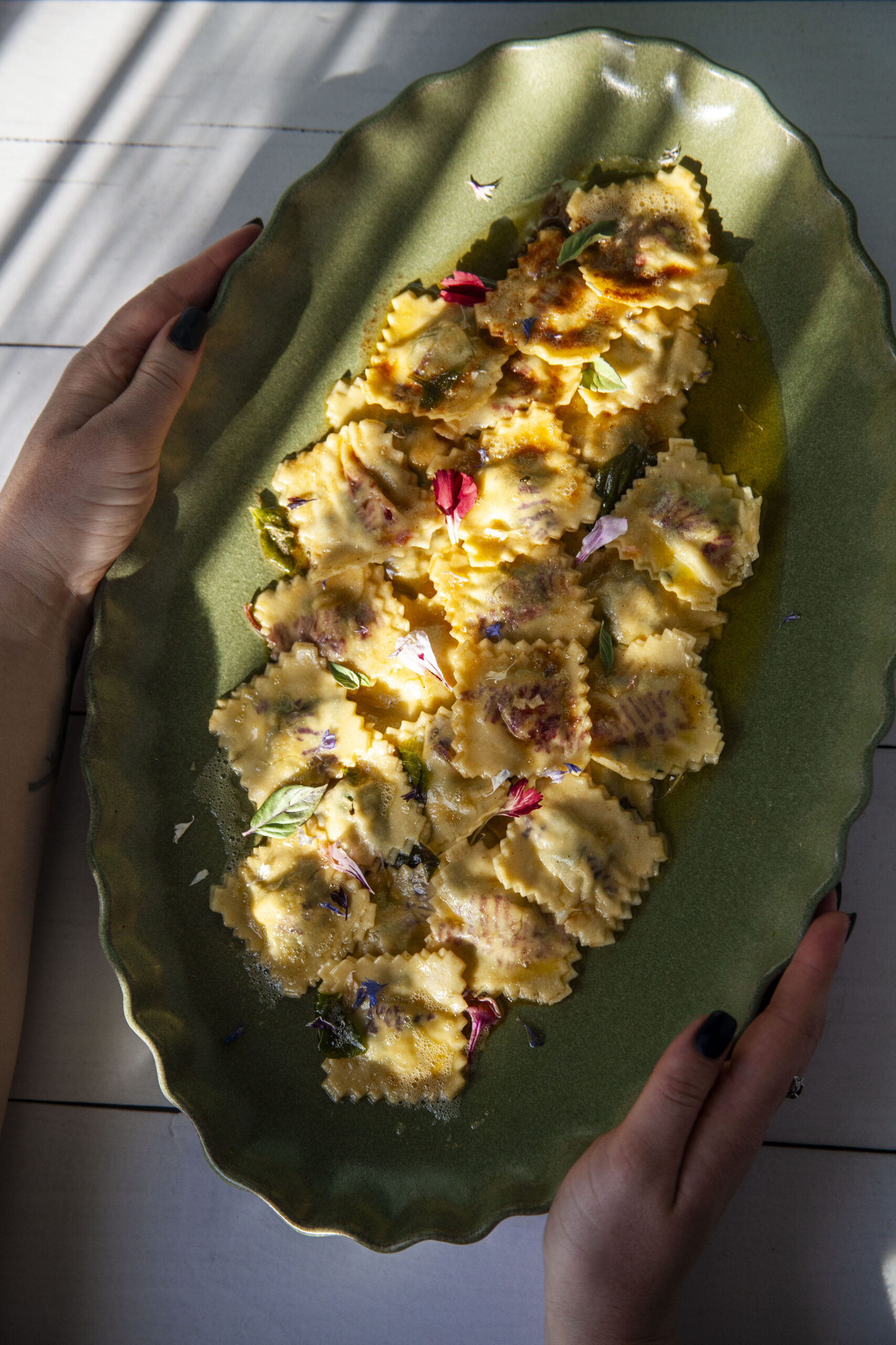 Spinach and Ricotta Ravioli