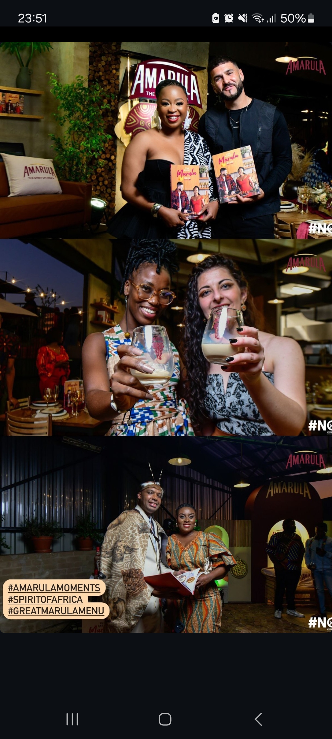 The Great Marula Menu