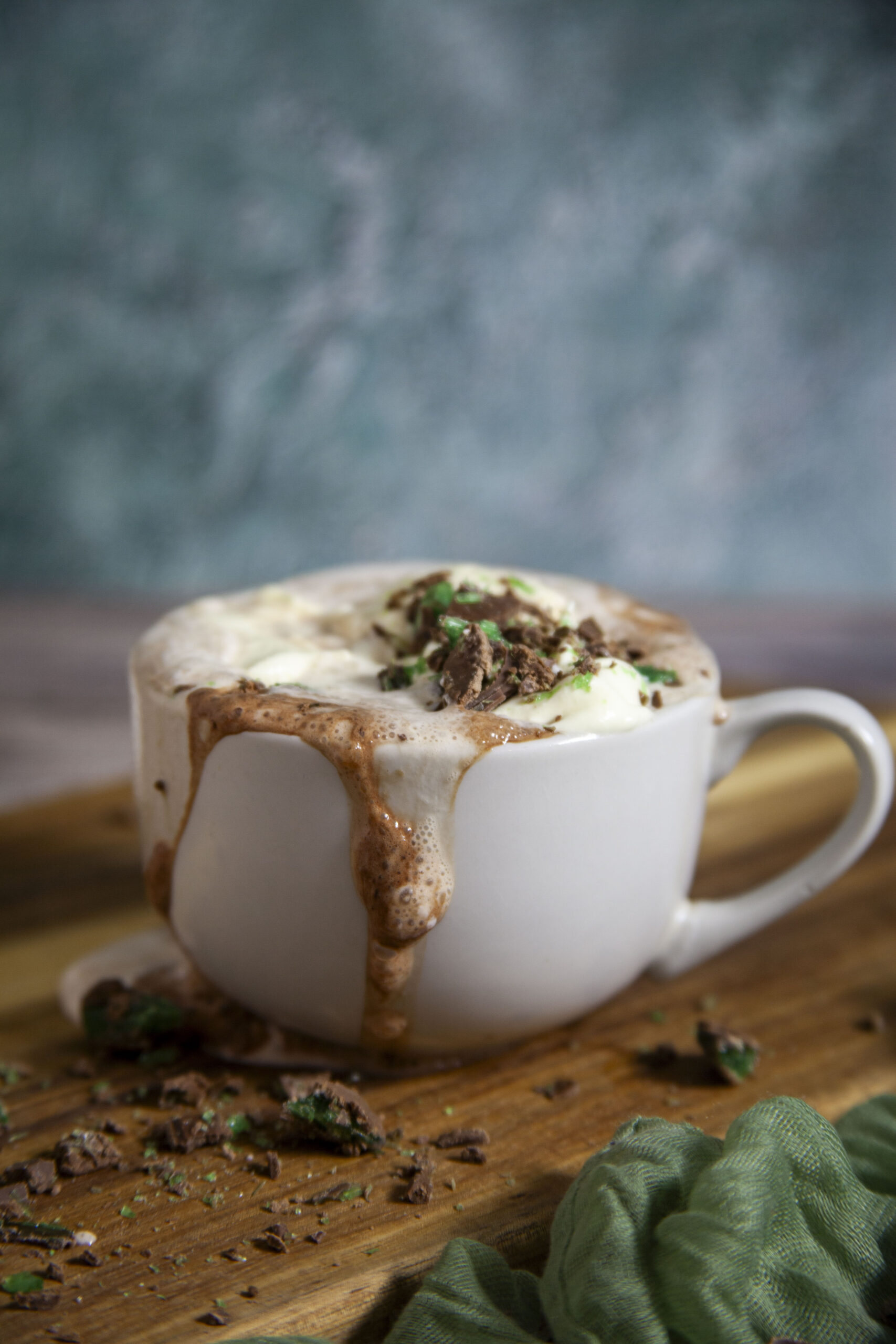 Peppermint Crisp Hot Chocolate