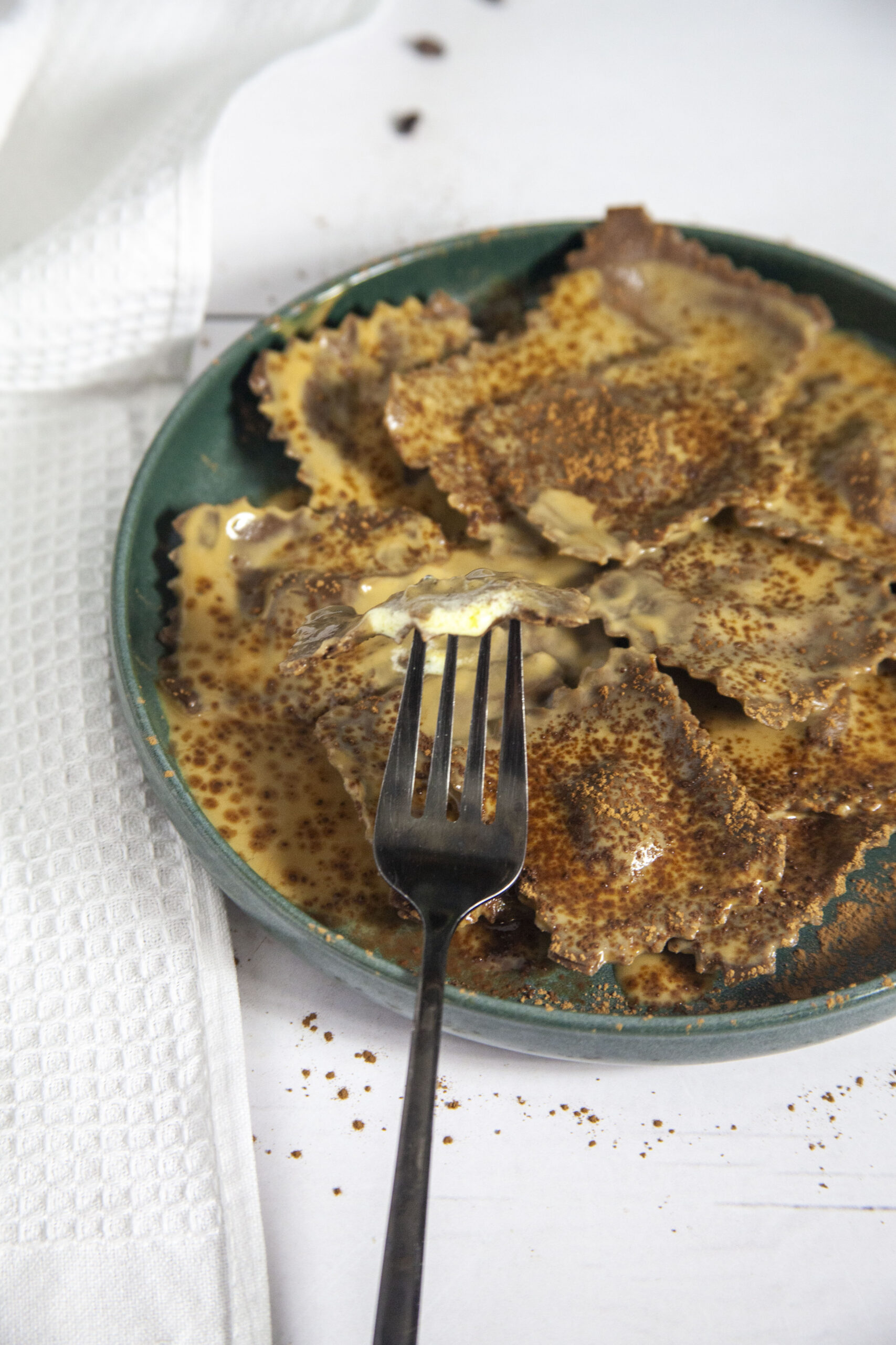 Tiramisu Inspired Ravioli