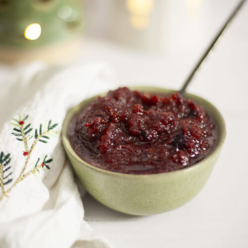 Cranberry sauce