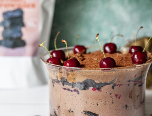 Chocolate Brownie Cherry Trifle