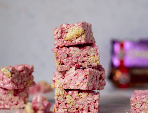 Brown Butter ChocoMagic Rice Krispy Treats