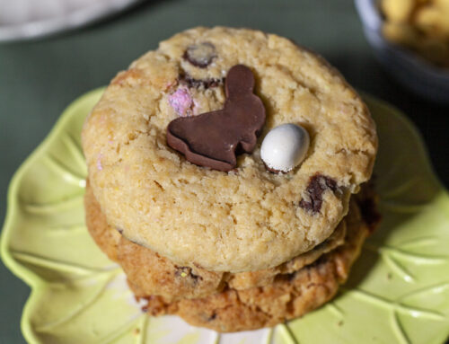 Speckled egg cookies